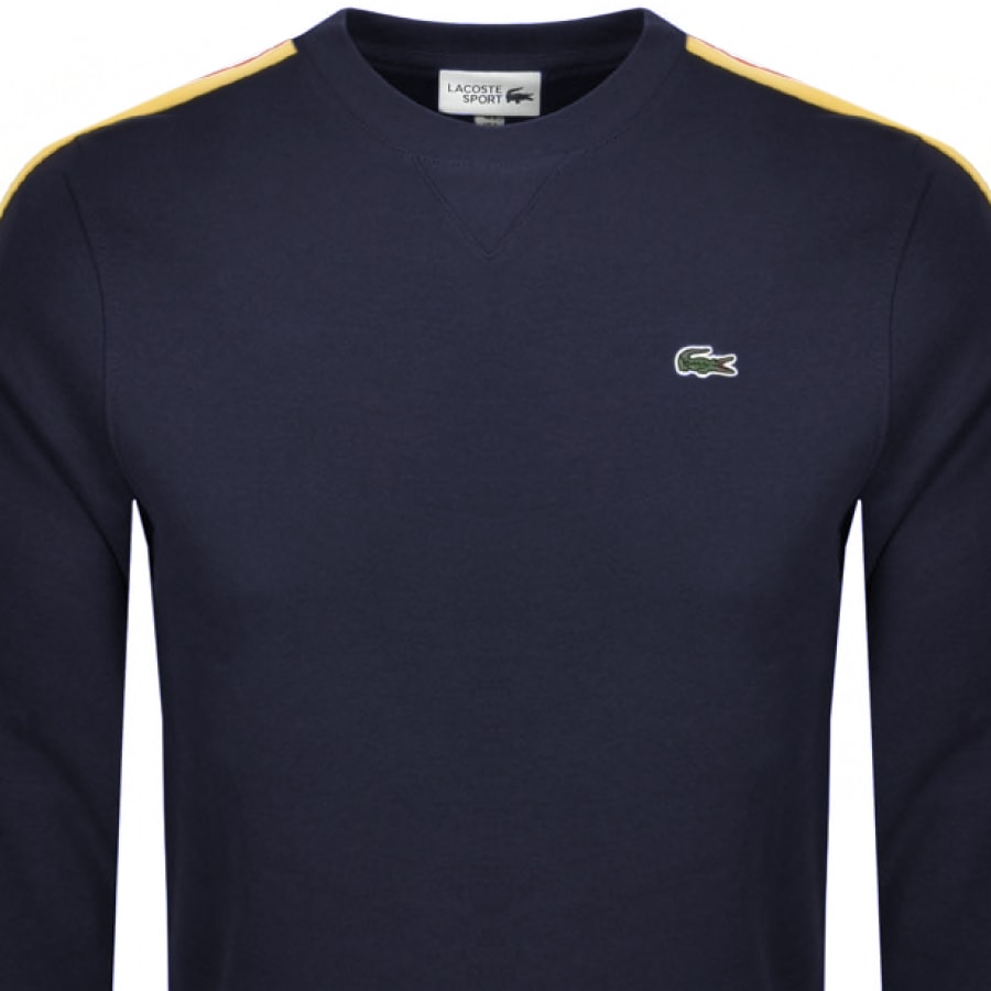 Alternative Image for ProductLacoste Sport Crew Neck Sweatshirt Navy2